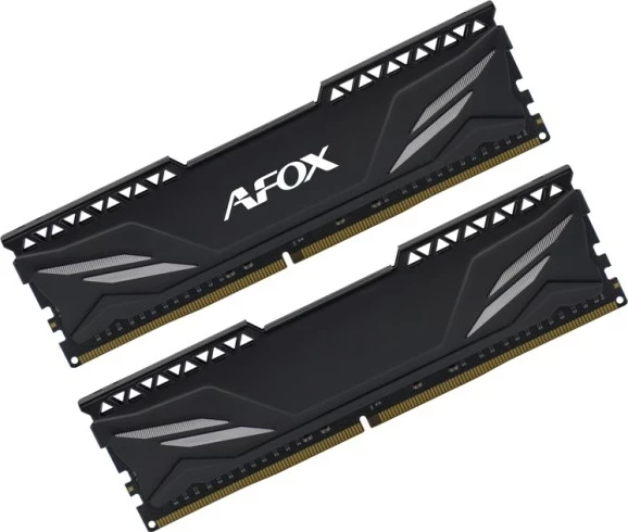 RAM Memorje AFOX GAMING DDR4 2x16GB 3200MHz CL16 XMP2, e zezë