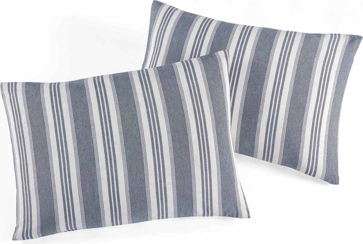 Set këllëfësh jastëku (2 copë), L'Essentiel Linge de Maison, Soft Line, antracit