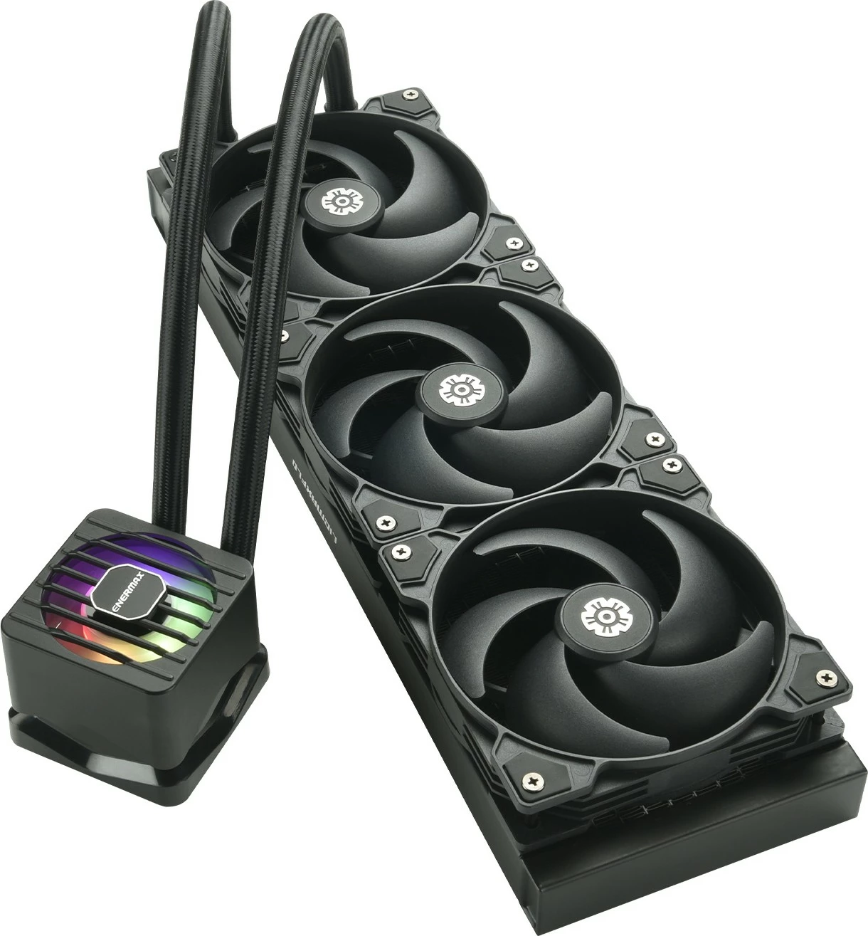 Ftohës uji Enermax LIQMAXFLO SR ELC-LMF360-SF, 360mm, LED, i zi