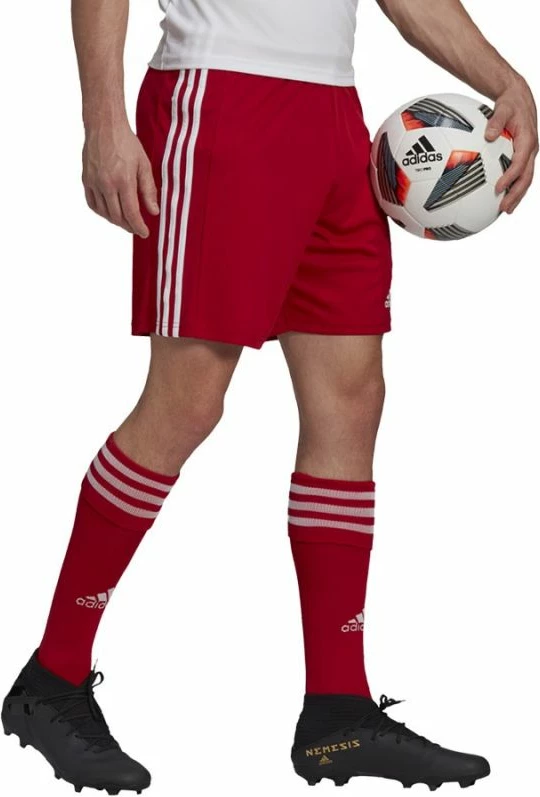 Shorce për meshkuj adidas Squadra 21, të kuqe [Madhësia: XS]