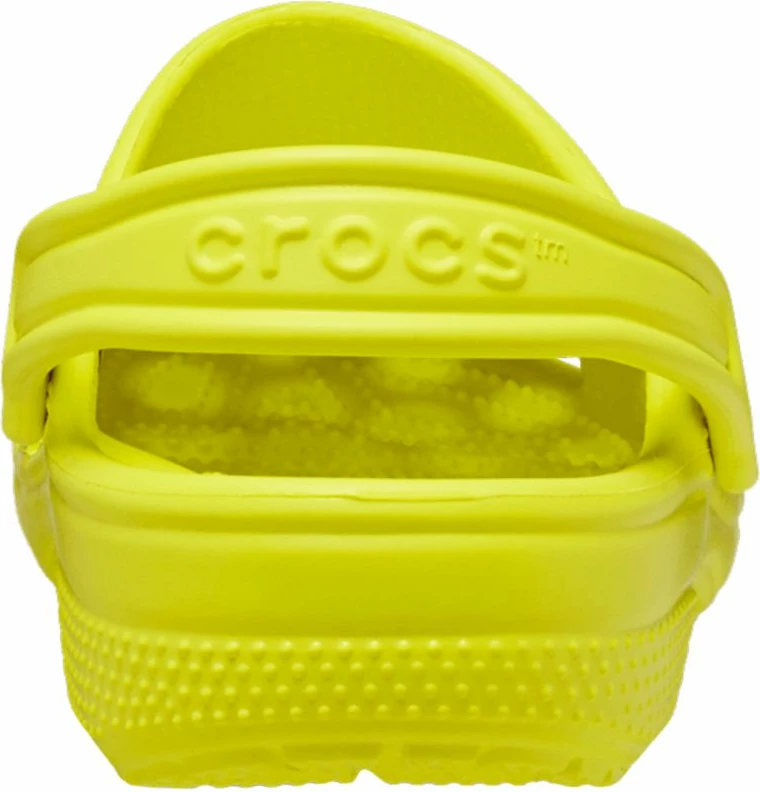 Papuqe për fëmijë Crocs, të verdha