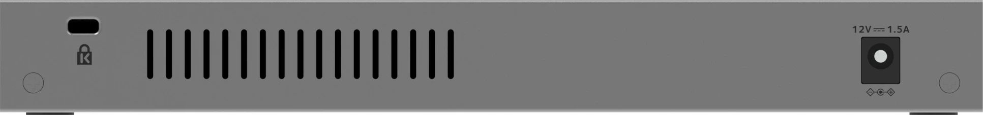 Switch NETGEAR GS108MX, 8 porte Gigabit, 1 portë 10G, kasë metalike