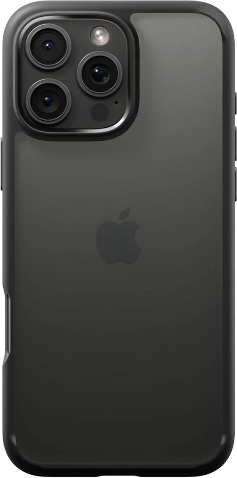 Mbështjellës Spigen Ultra Hybrid për iPhone 16 Pro, Matte Black