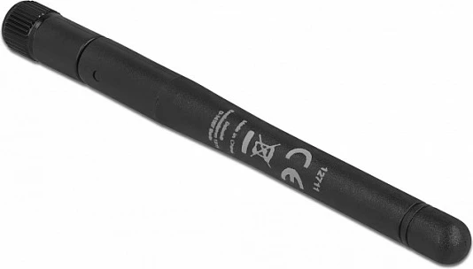Antenë 5G DeLOCK, SMA, 3.3-5.0GHz, 4.5 dBi, 10.9cm, omni, e zezë