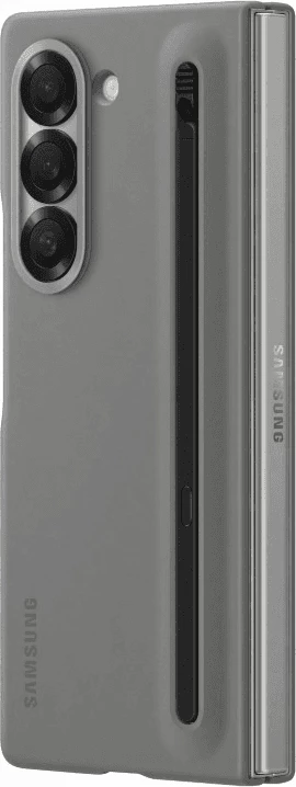 Mbështjellës Samsung Slim S Pen Case EF-OF95PCJ për Galaxy Z Fold 6, gri, set me S Pen