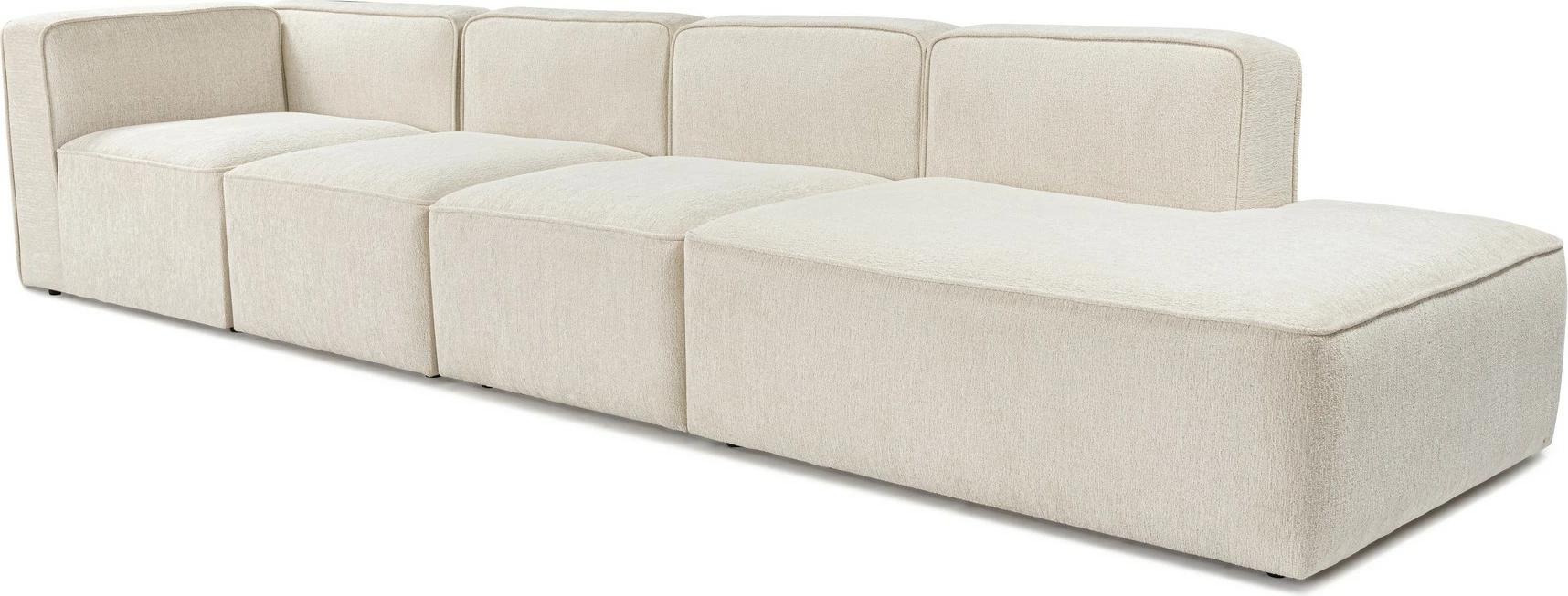 Kënd-sofë Atelier del Sofa, More M (M2-M1-M1-M3), krem