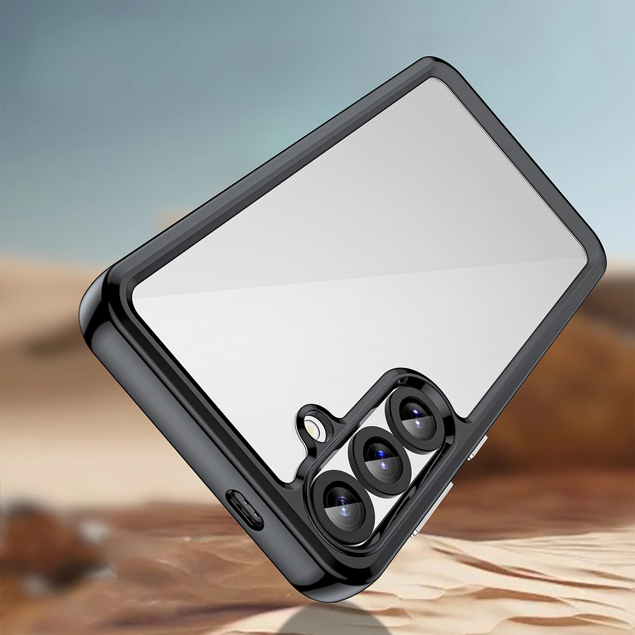 Mbështjellës Hurtel Outer Space Case për Samsung Galaxy A36, i zi