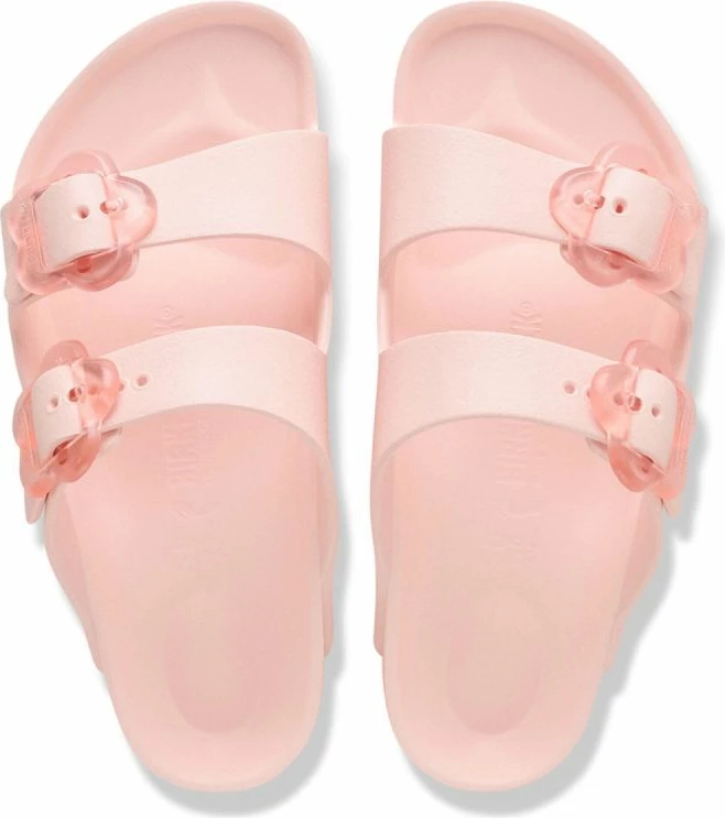 Shlapa fëmijësh Birkenstock Arizona Flower EVA Kids 1031271, rozë e çelët