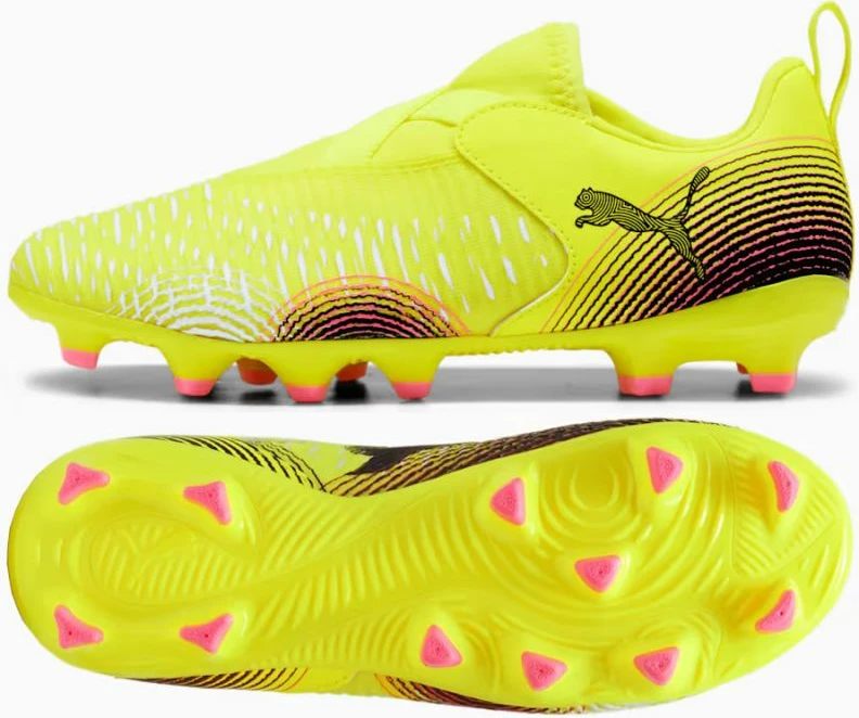 Atlete futbolli për fëmijë Puma, të verdha