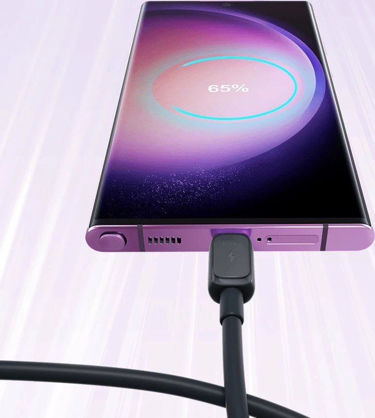 Kabllo USB-C në USB-C Joyroom S-CC100A14 100W 1.2 m, e zezë