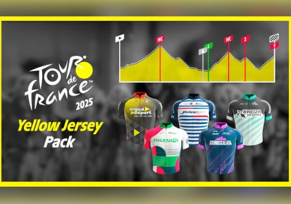 Tour de France 2025 - Yellow Jersey Pack DLC EN/DE/FR/IT/ES/DA Global