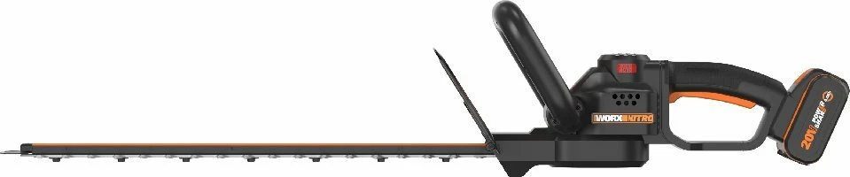 Gërshërë pa kabllo për gardh Worx WG263E 57 cm, 20V 4Ah, me bateri + karikues