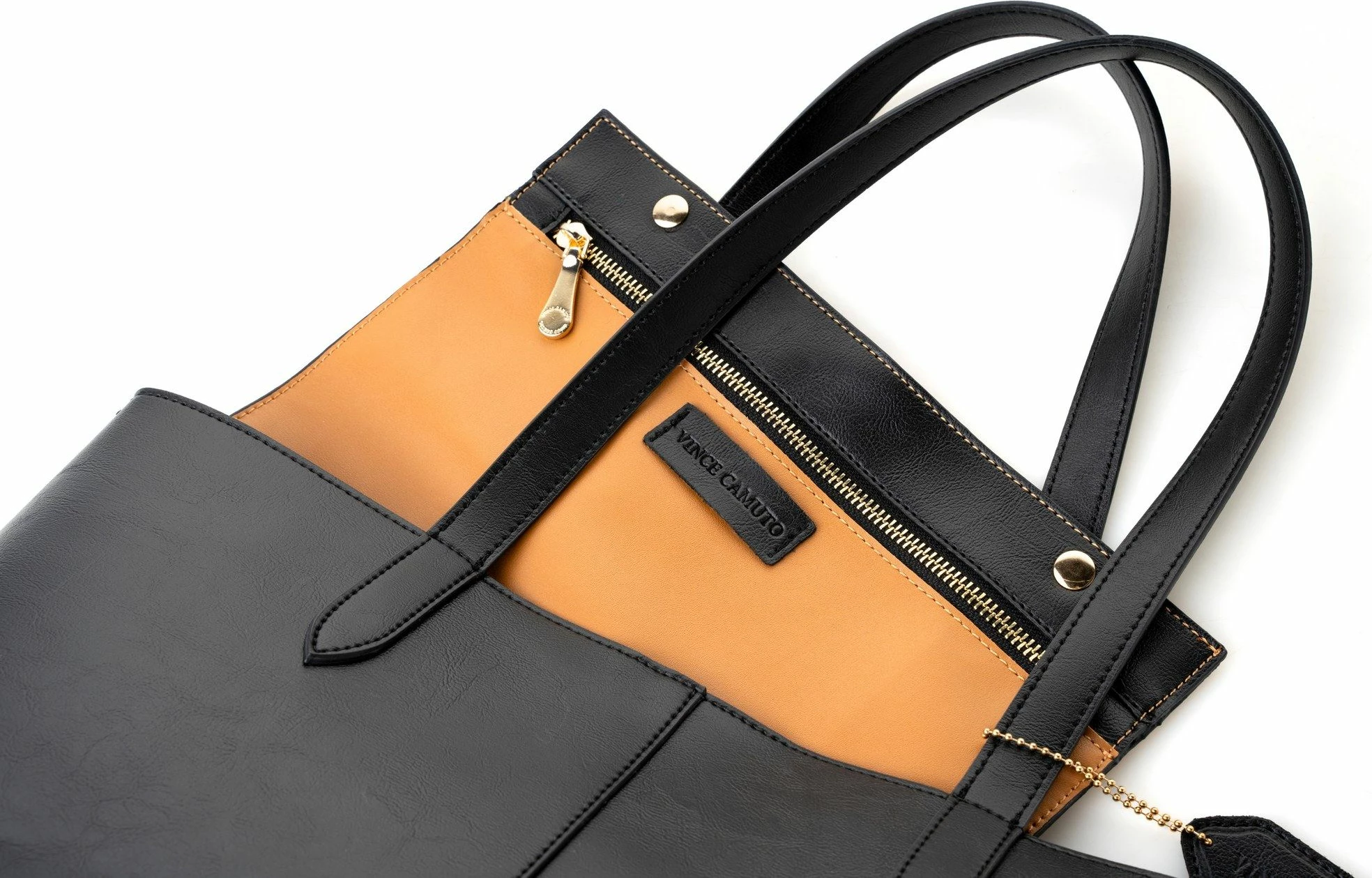 Çantë tote Savona, e zezë, Vince Camuto