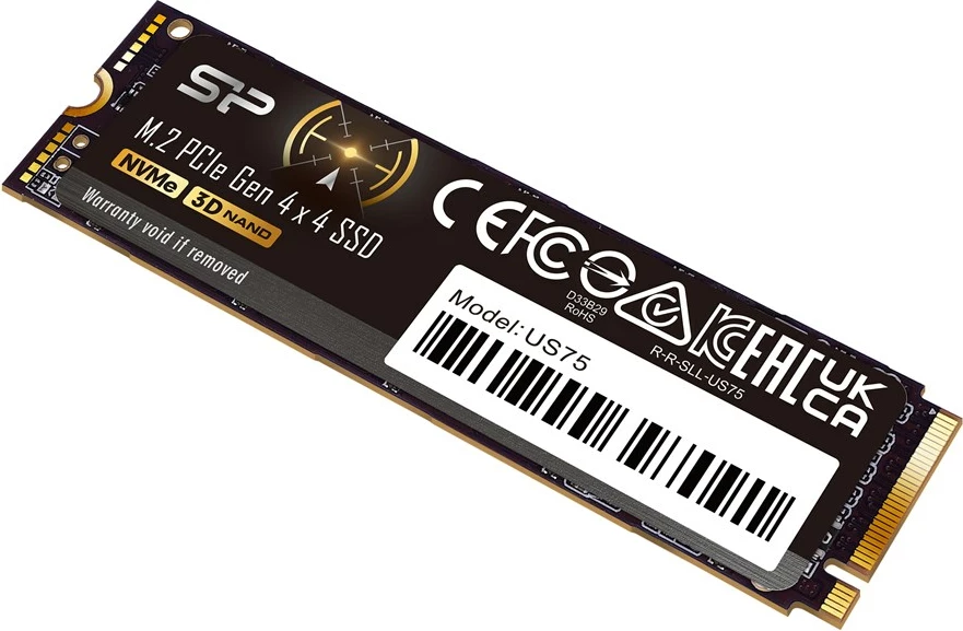 SSD Silicon Power US75, 1 TB, M.2, PCI Express 4.0, NVMe