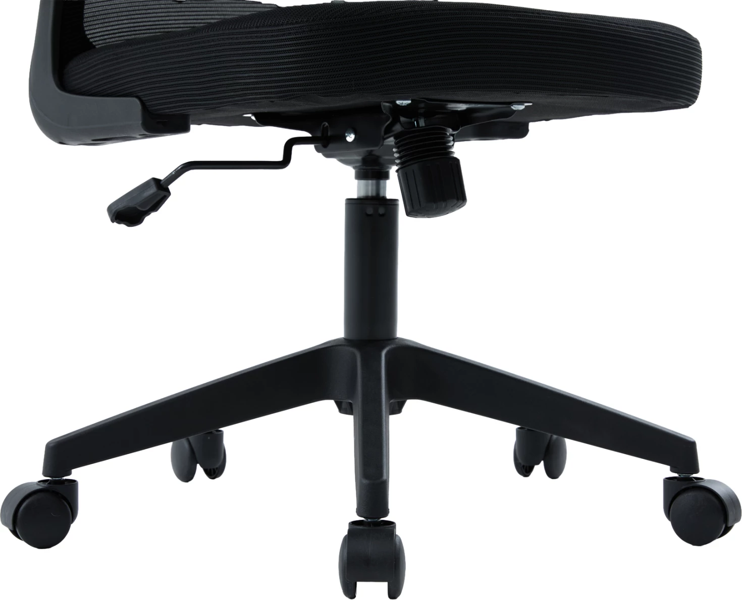 Karrige zyre ergonomike FLOATER, material rrjetë e zezë, FH1230.01, 62x62x106-116cm