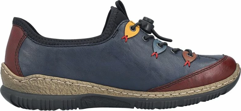 Këpucë slip-on për femra Rieker N3271-35, navy [Madhësia: 37]