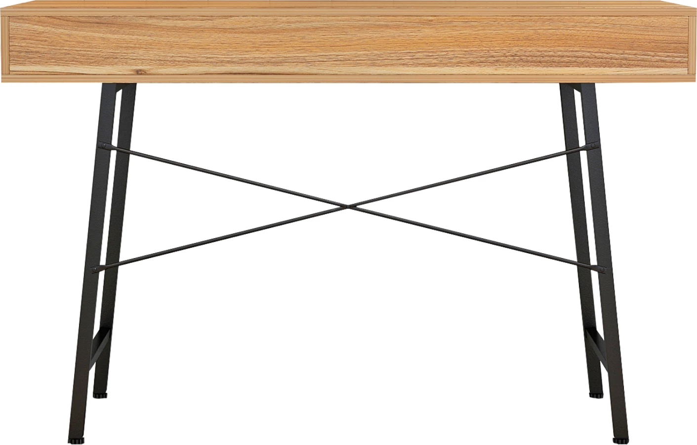 Tavolinë FH2128.03, ngjyrë arre-gri-e zezë, 120x48x76,5