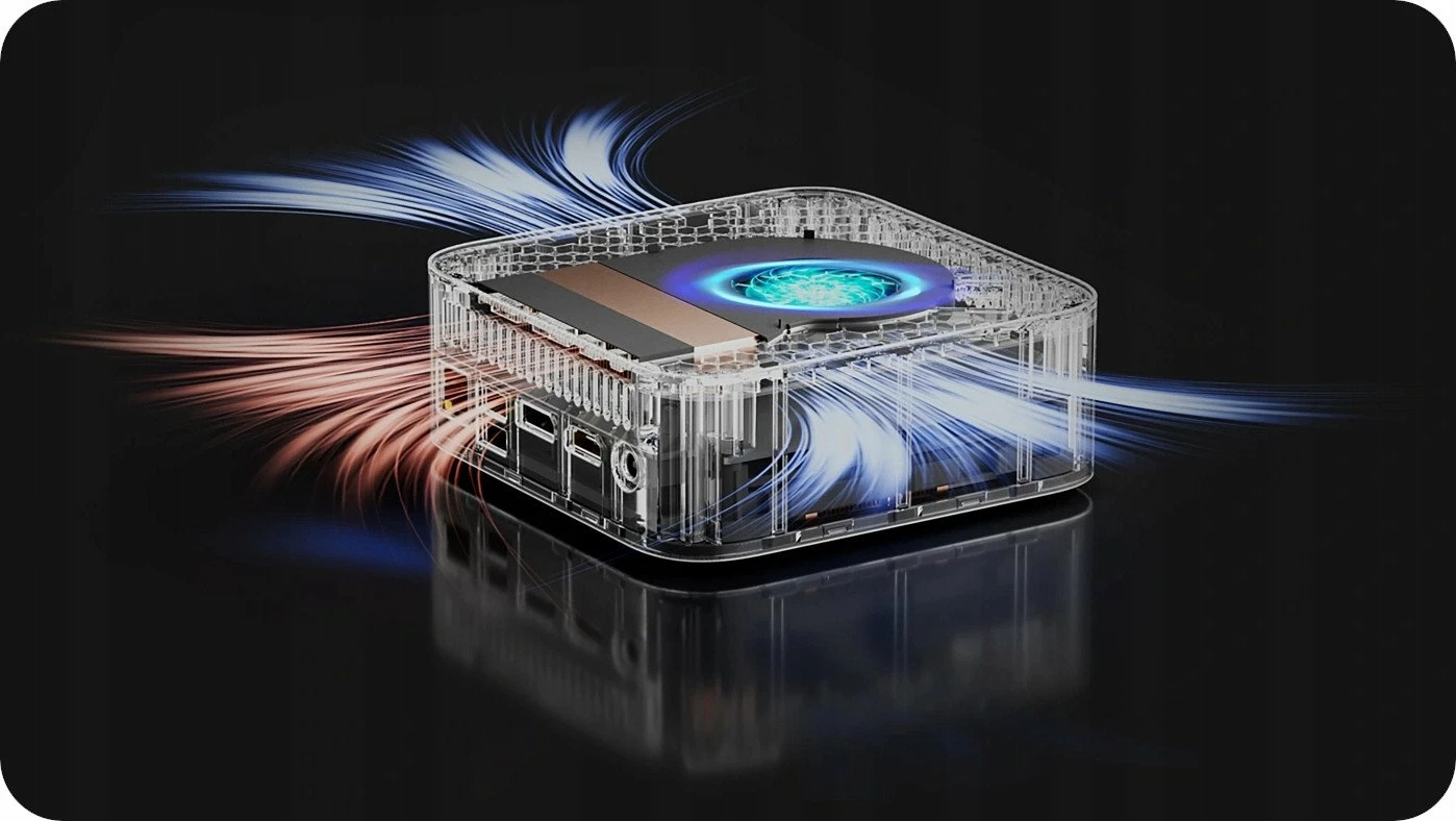 Mini kompjuter Blackview MP100 Ryzen 5-7430U/16GB RAM/SSD 512GB Windows 11 Pro, i zi