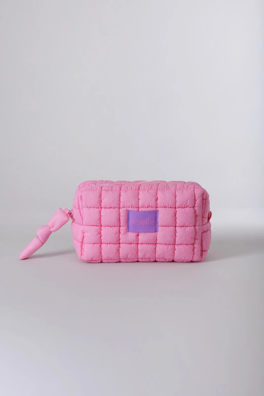 Noelle Cosmetic Bag Bubble Pop Pink