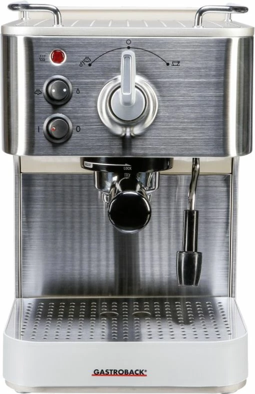 Makinë ekspresi Gastroback Design Espresso Plus 42606, 1250W, 15 bar, 1.5L, argjendtë