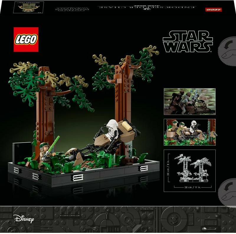 Set LEGO Star Wars 75353 Endor Speeder Chase 608 copë 18+