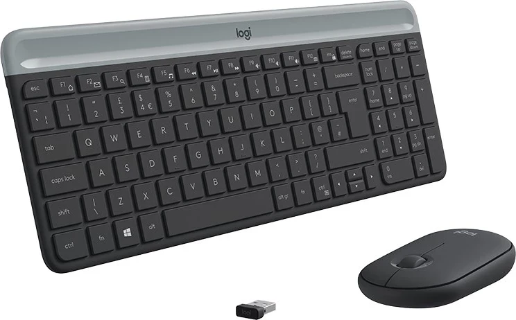 Set tastierë & maus Logitech MK470, i zi