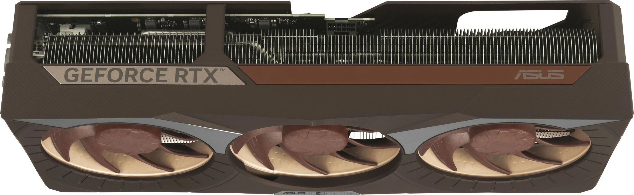 Kartelë grafike ASUS RTX 5080 Noctua OC Edition 16GB GDDR7, 3 ventilatorë, kafe