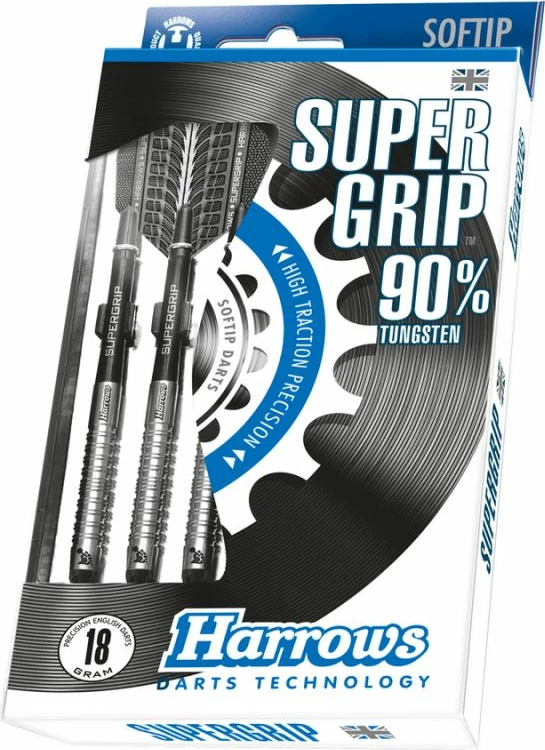 Shigjeta softip Harrows, unisex, të zeza/gri [Pesha: 18 g]