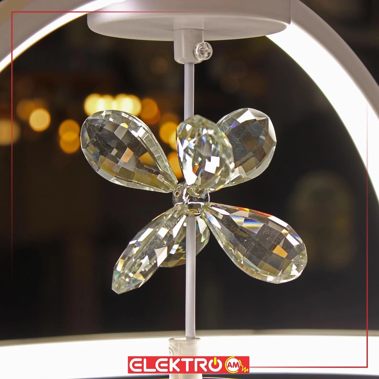 Abazhur LED i varur 8177/1 WH