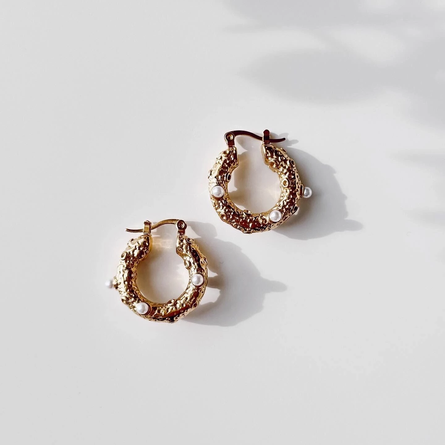 Vathë çeliku Jumeon, perlë Mars, ngjyrë ari dhe e bardhë, 3 cm