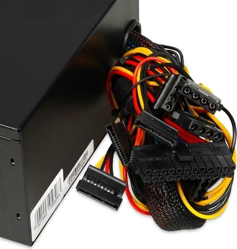 Furnizues energjie IBOX Aurora, 500W, 14cm, i bardhë