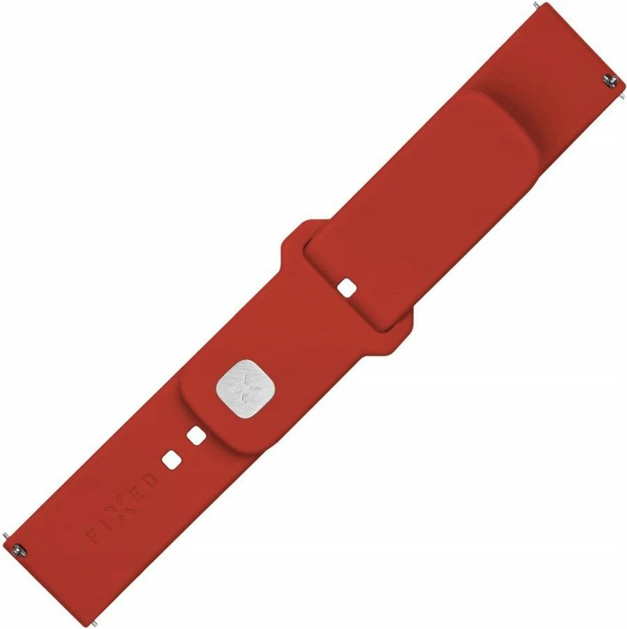 Set rripi smartwatchi Fixed Sporty Quick Release 22mm, 160-235 mm, silikon, i kuq