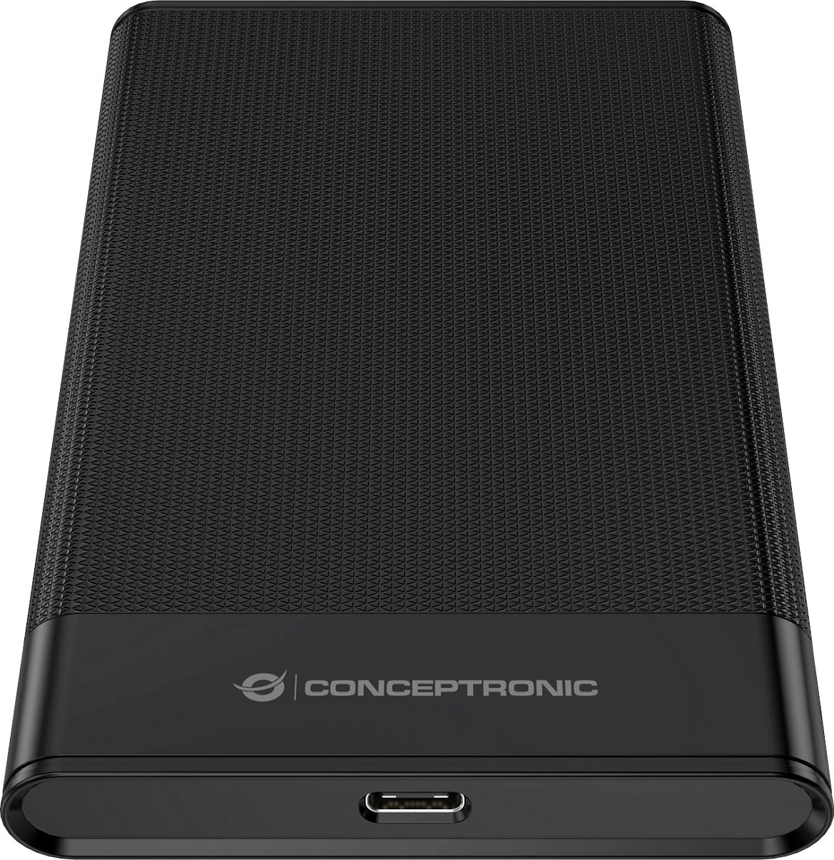 Kasë eksternale për HDD/SSD 2.5" Conceptronic, SATA III, USB-C/USB-A, USB 3.2 Gen 1, e zezë