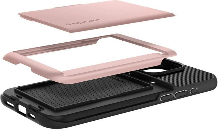 Mbështjellës Spigen Slim Armor CS për iPhone 15 Pro, Rozë