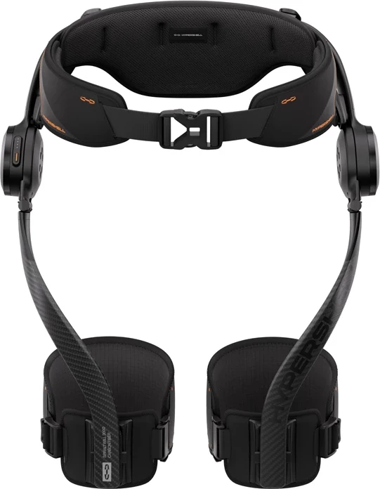 Exoskelet asistues Hypershell X Ultra 1000 W, 1.8 kg, IP54, deri 30 km, set me 2x bateri 5000 mAh, e zezë me shkëlqim