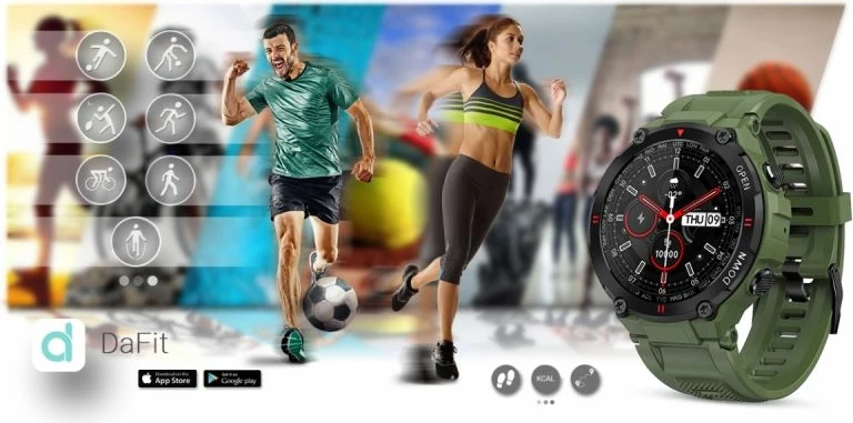 Smartwatch Giewont, e gjelbër