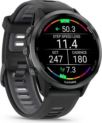 Smartwatch Garmin Forerunner 970, AMOLED 1.4", GPS, Wi‑Fi, 56 g, i zi