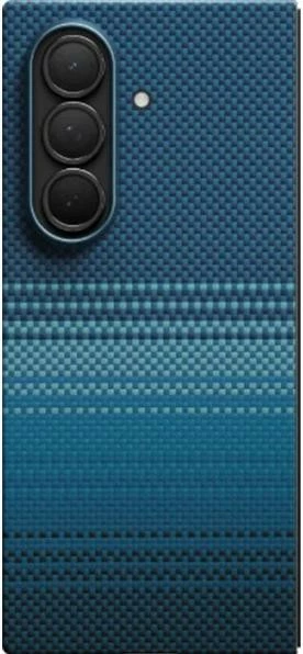 Mbështjellës Pitaka Ultra-Slim për Samsung Galaxy Z Fold7, aramid fiber, MagSafe kompatibil, blu 5