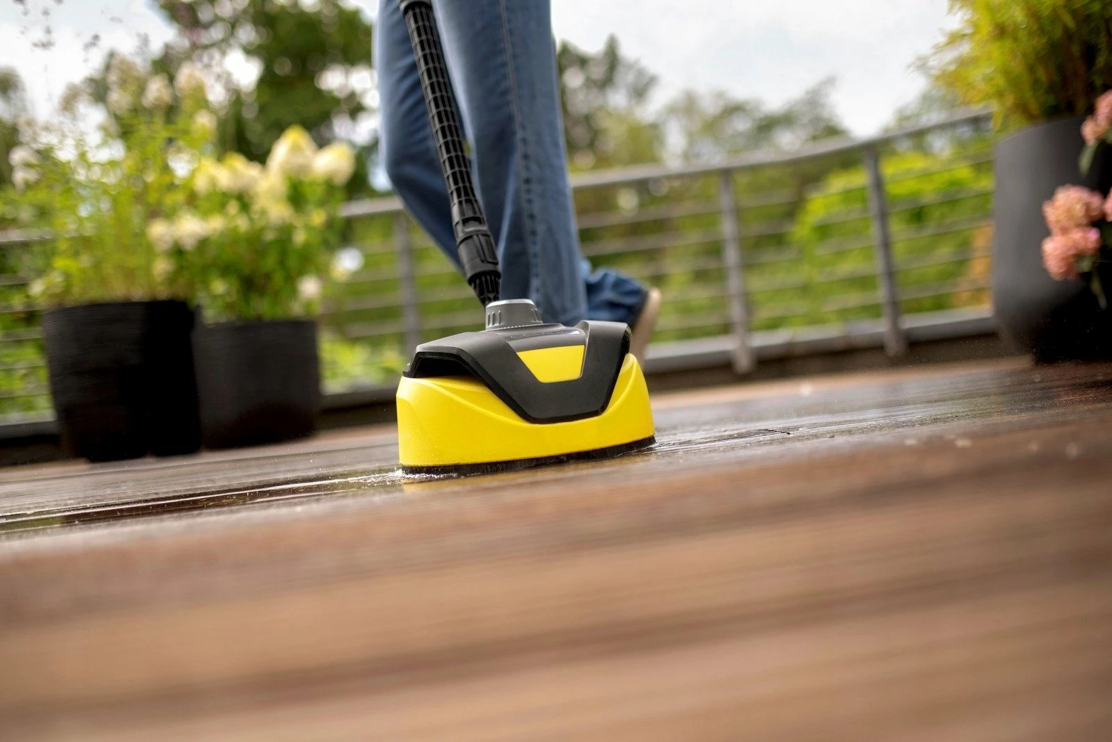 Larës me presion Karcher K 6 Comfort Premium Home (1.324-904.0) 160 bar, 2.2 kW, zorrë 10 m, set T 5, e verdhë
