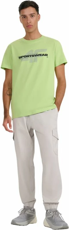 Pantallona për meshkuj 4F, gri e lehtë