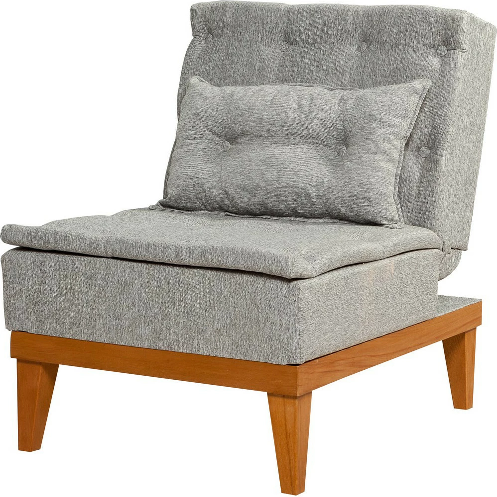 Set divan-krevat Atelier del Sofa, ngjyrë gri, Fuoco-TKM03-1008