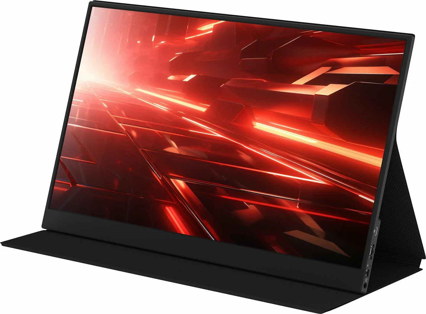 Monitor portativ Zeuslap P16A 16\" FullHD IPS 144Hz, i zi, set me kabllo e karikues