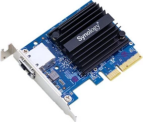 Kartë rrjeti Synology E10G18-T1, PCI Express, Ethernet, 10000 Mbit/s, e zezë, blu