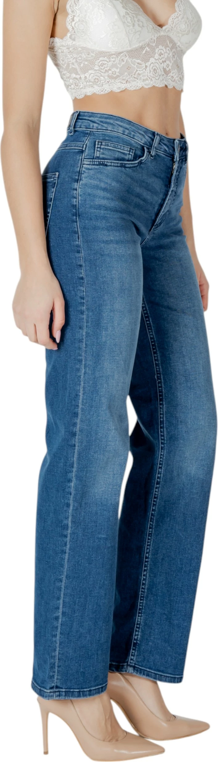 Xhinse për femra Ichi IHTWIGGY STRAIGHT 20119128, denim [Madhësia: W31 L32]