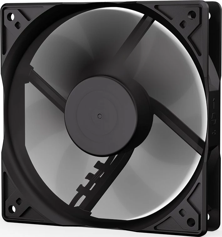 Ventilator kasë PC Endorfy Zephyr 120 (EY4A017) 120 mm 3-pin 1100 rpm FDB, i zi