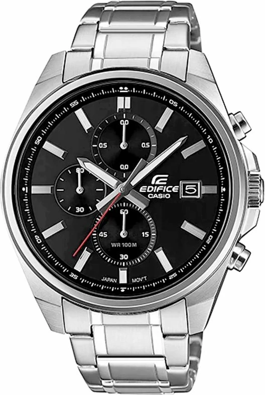 Orë dore për meshkuj Casio, e zezë