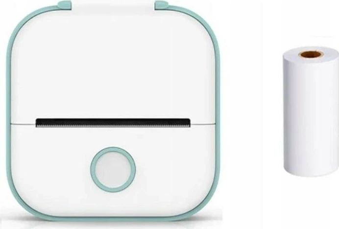 Printer portabël Phomemo T02, bardhë-gjelbër