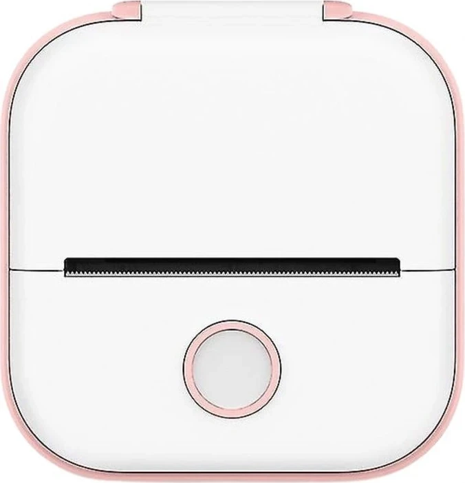 Printer termik Phomemo T02, bardhë-rozë