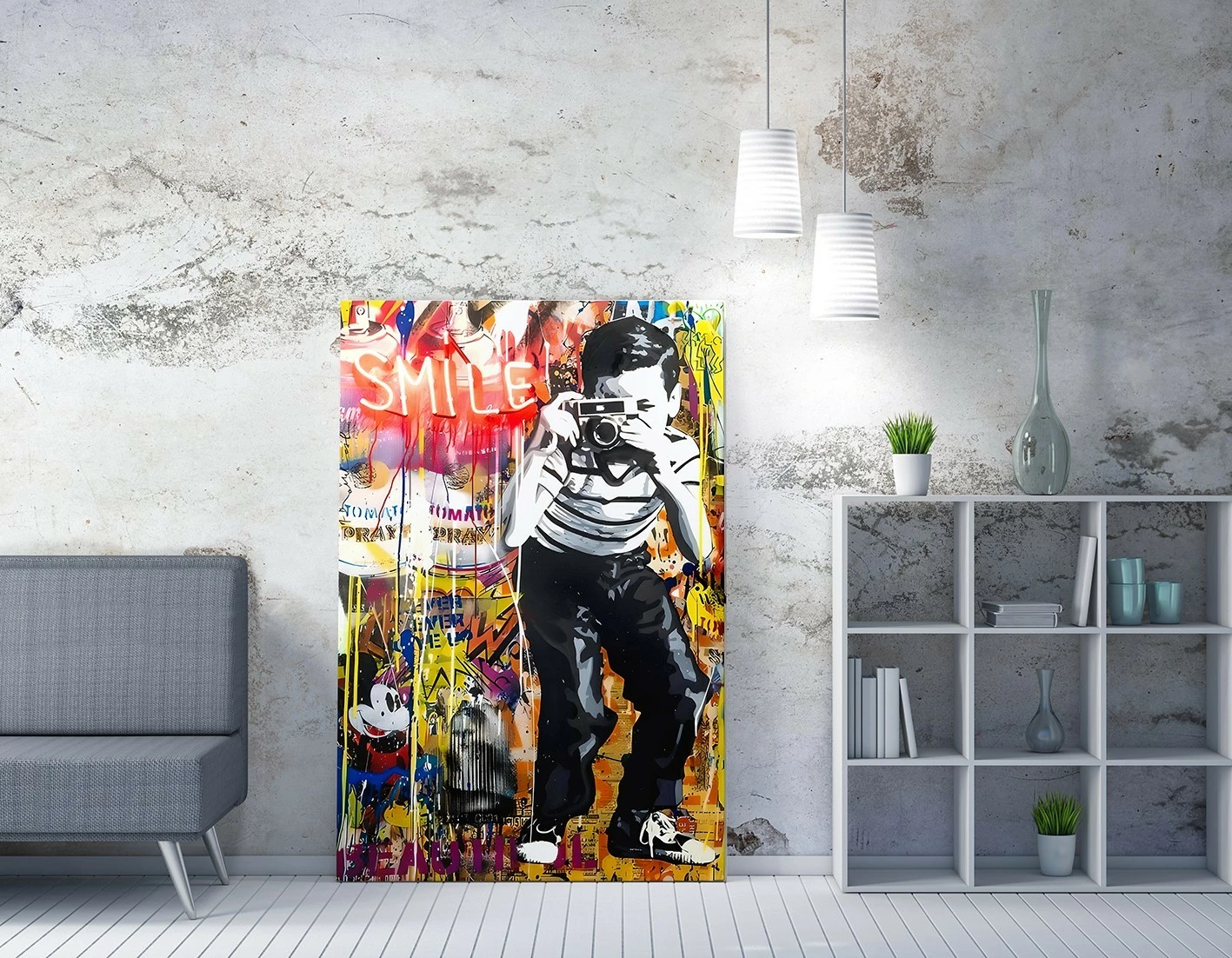 Pikturë dekorative në kanavacë, Wallity WY357, 50x70cm