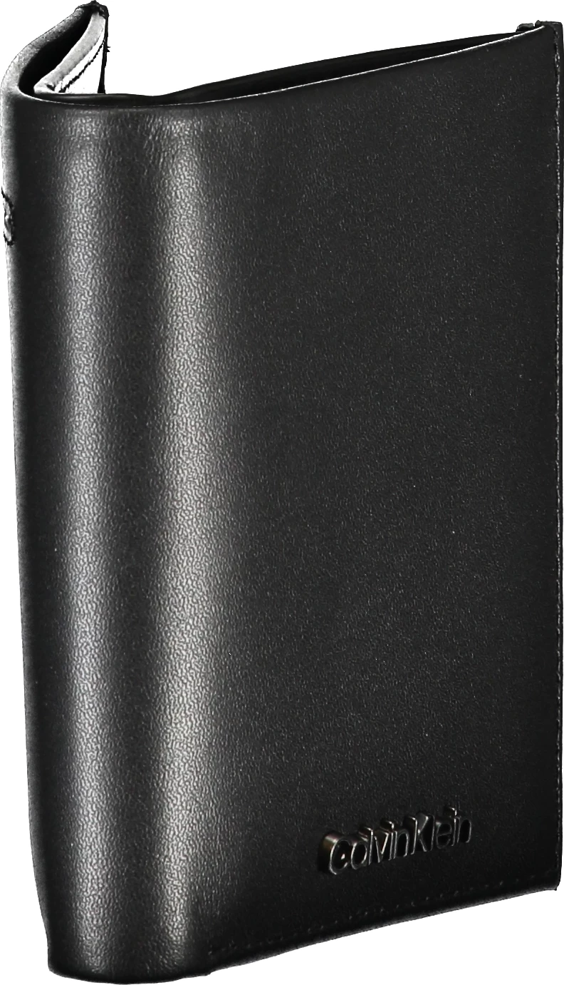 Portofol për meshkuj Calvin Klein, i zi